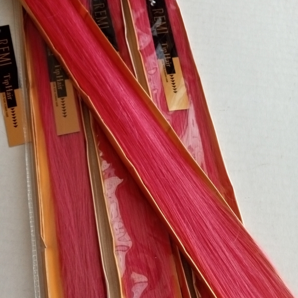 New 18" Light Pink Remy Itips Human Hair Extensions get length and fullness - Picture 5 of 13